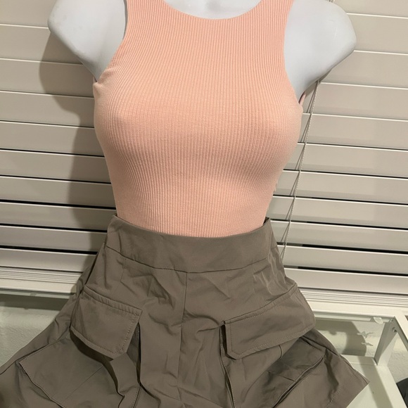 Lulu's Blush Ribbed Top - Picture 2 of 5
